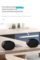   Enceinte portable de camping extérieure étanche IPX7 en plastique avec LED RGB, subwoofer intégré et commande vocale Bluetooth 5.3