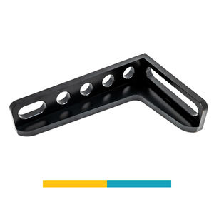 SteelPlus-SteelEco GPPH 300x190mm gâche gauche carrée, épaisseur 12mm, trous 16mm - Product Image 1