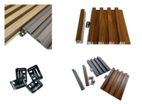 Panel de Revestimiento de Pared de PVC Laminado con Grano de Madera, Precio al por Mayor, para Decoración de Interiores