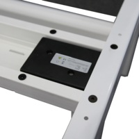 Ada moteur simple face à face Double siège électrique hauteur réglable ordinateur travail ergonomique debout bureau bureau poste de travail
