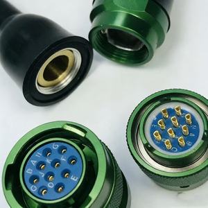 Y50X-1204 ขั้วต่อแบบวงกลม ขั้วต่อปลั๊ก 4 พินแบบบัดกรี - Product Image 4