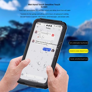 Nouvelle coque de téléphone portable étanche G80Pro avec cordon, idéale pour la natation en extérieur, compatible avec les téléphones iPhone, Samsung, Google, Xiaomi, <span class=keywords><strong>Huawei</strong></span> - Product Image 5