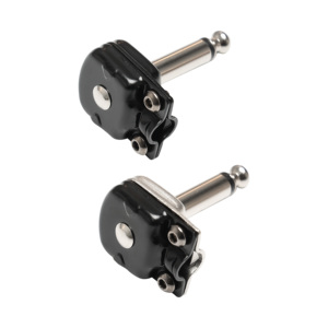 Connecteur <span class=keywords><strong>Jack</strong></span> <span class=keywords><strong>TS</strong></span> sans soudure 6,35 mm, nouveau design, <span class=keywords><strong>mini</strong></span>, petit format, certifié CE, breveté, pour câble DIY d'effets de guitare - Product Image 1