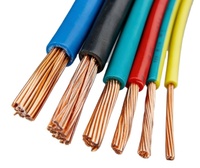 Mehradriges XLPE-isoliertes Kupferkabel BVR 1*35,0 mm 450/750V für Gebäude, Freileitungen, Kraftwerke und Eisenbahnanwendungen IP65