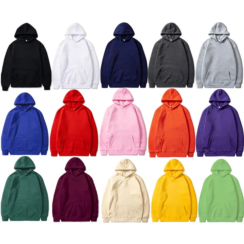 Herbst neue Stil Marke Jungen und Mädchen übergroße Hoodies Sweatshirts leer anpassbare bestickte Polyester Hoodies