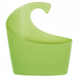 Spirella Sydney Wall <b>Basket</b> Collection, <b>Small</b> Storage <b>Basket</b> 19.5 x 17.5 x 6.5 cm, Polypropylene, Green - Product Image 2