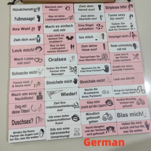 Jeu de blocs espagnol, français, allemand, italien pour couples adultes, jeu de construction de tours colorées, jeu de société amusant pour <span class=keywords><strong>la</strong></span> chambre à coucher, pour femme et <span class=keywords><strong>mari</strong></span> - Product Image 6