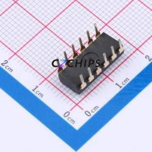 TAM106EZ DIP Switch Through hole Component (THT) Switch Flat Toggle, Groove Type Single Pole Single Throw 6 PC Pin - Product Image 2