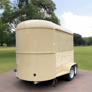 Carretto per Hot Dog, Rimorchio Mobile per Birra, Caffè, Succhi, Cocktail, Pizza e Gelati Completamente Attrezzato - Product Image 3