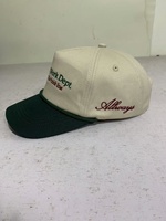 Topi Snapback 5 Panel Oxford Dobby Dot Warna Kustom Tanpa Struktur dengan Tali Korduroi 100% Katun Unisex Model Dad Hat