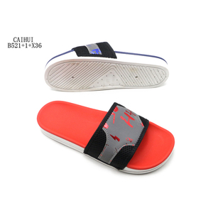 Sandalias de Verano de PVC con Letras para Hombre, Calzado de Descanso, Chanclas, Muestra Gratis, Precio Bajo - Product Image 3