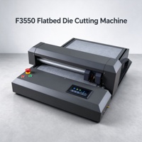 F3550 Dual Head Servomotor Flatbed Stansmachine Digitale Label Sticker Cutter Plotter