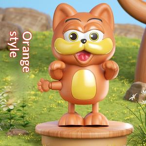 Jouet éducatif à remonter en plastique pour enfants, avec animaux de dessin animé, pour bébés apprenant à ramper et à relever la tête - Product Image 6