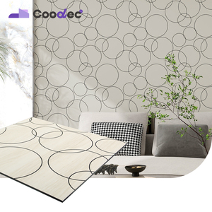 Kết cấu dập nổi 4D 3D Câu đố nhà thanh trang trí sóng gỗ ốp gỗ tấm bảng khắc - Product Image 6