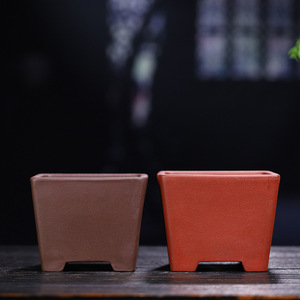 Pots à Bonsaï Circulaires Modernes Japandi en Céramique Violette Grand Format pour Centres Commerciaux – Vente en Gros Durable - Product Image 1