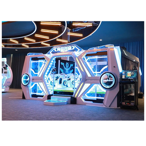 Hiệu ứng hiển thị cực kỳ rõ ràng nền tảng mô phỏng động 4 người chiến đấu trực tuyến thời gian thực nhiều người chơi đua xe Mr thiết bị - Product Image 4