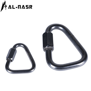 Al-Nasr Triangular Carabiner 316 Stainless Steel Safety Lock Buckle High Load Capacity - Product Image 4