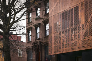 Panneaux de revêtement mural en aluminium perforé, panneaux en métal ondulé perforé en aluminium, façade décorative - Product Image 4