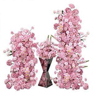 Arco Floral Rosa Claro Simulado Realista para Decoración de Bodas, Hoteles y Día de la Madre - Arco de Entrada con Color Personalizado - Product Image 1