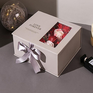 Dropshipping Valentines Day New Paper Carton Heart Gift <strong>Box</strong> Belt <strong>Box</strong> Chocolate Storage <strong>Flower</strong> Packaging <strong>Box</strong> - Product Image 5