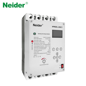 Npm2el 3P + N 3 giai đoạn đúc trường hợp rethua ngắt mạch MCCB 250A với bảo vệ hiện tại còn lại - Product Image 2