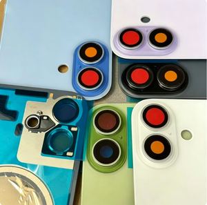 กระจกหลังมีรูขนาดใหญ่พร้อมแม่เหล็กสำหรับ iPhone 17 17Air 17 PLUS 17 PRO MAX 16 PLUS อะไหล่สำหรับซ่อมโทรศัพท์มือถือ - Product Image 3