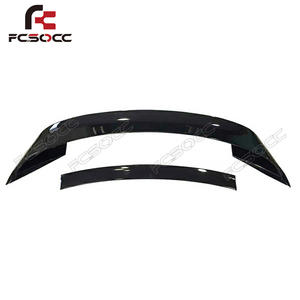 GT350 Aileron de coffre en fibre de carbone Noir brillant 4 pièces pour Ford Shelby <span class=keywords><strong>Mustang</strong></span> GT350 2015-2020 Pare-chocs moderne - Product Image 2