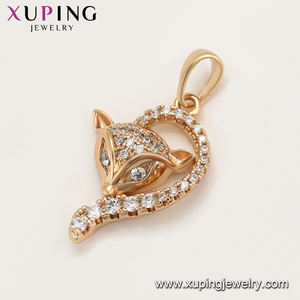 35642 xuping ювелирные изделия оптом популярная Рождественская Акция лиса животное кулон без цепи - Product Image 3