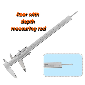 Bán buôn Vernier Caliper 150mm/200mm/300mm phần/mm/inch Độ chính xác cao Vernier Caliper nhựa 6/8/11.8 inch - Product Image 4