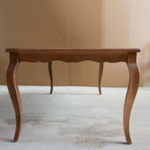 Table à manger en <span class=keywords><strong>bois</strong></span> massif de style européen, style rustique avec design moderne, table à manger pour 6 personnes pour salle à manger, salon - Product Image 4