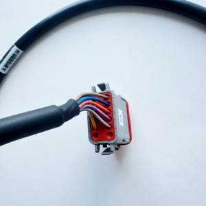 แผงควบคุม1เมตรพร้อมสายเคเบิ้ล LVDS วัสดุฉนวนยางไนล่อน PTFE สำหรับการใช้งานทางอิเล็กทรอนิกส์ - Product Image 4
