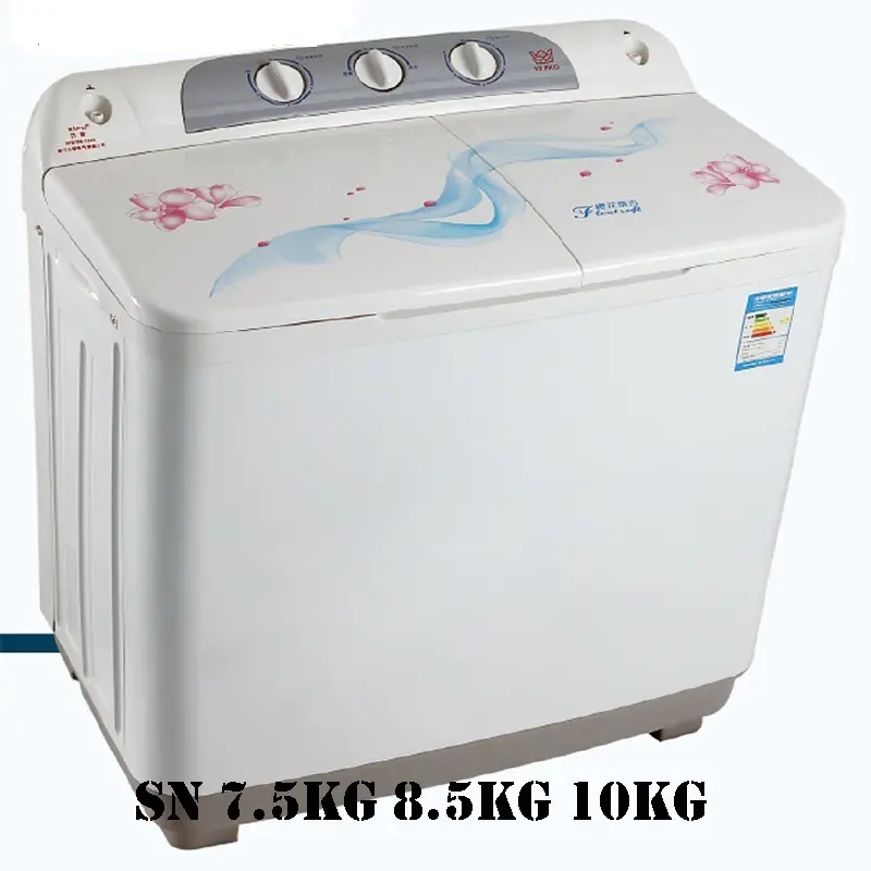 Máquina de lavar roupa, alta capacidade de 5-15 kg, semi-auto, banheira, outros arruelas com carga superior, com secador para dormitórios ou pessoal