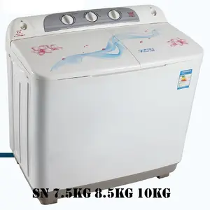 5-15 kg grande capacité semi-automatique double baignoire machine à laver autres laveuses à chargement par le haut avec sèche-linge pour dortoir ou personnel - Product Image 1