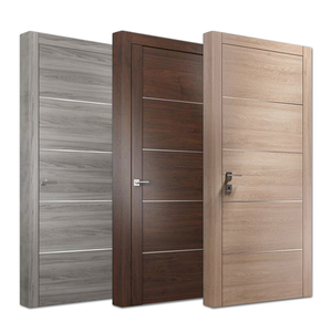 Casa hotel appartamento <span class=keywords><strong>porte</strong></span> in legno di alta qualità design camera interna elegante porta in legno massello composito di colore <span class=keywords><strong>grigio</strong></span> - Product Image 2