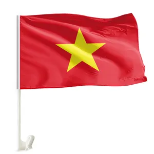 Coutom Promosi 12X18 Di Vietnam Uni Emirat Arab, iPad, Portugal, Qatar, Polandia, Tim Sepak Bola, Bendera Mobil