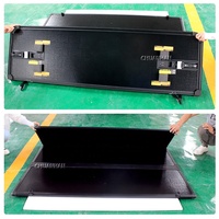 Cache-tonneau rigide à trois plis en aluminium de haute qualité, profil bas, ram 1500 pour couvre-lit de camion