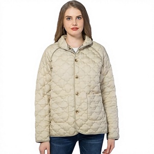 Reversible Custom High Quality Button Down Warm Outdoor Reversible Oversized <b>Quilted</b> Puffer <b>Jacket</b> Manufacture Women - Product Image 1