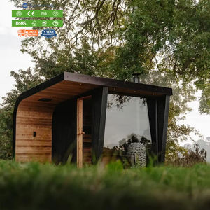 Sauna de Vapor de Madera de Hemlock Canadiense de Alta Gama, Personalizada, Moderna, Eléctrica, para Apartamentos, Nueva Llegada, Gran Venta - Product Image 1