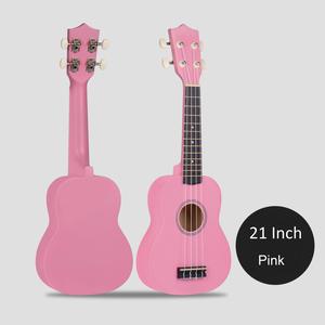 <span class=keywords><strong>Ukelele</strong></span> Acústico de Cuatro Cuerdas de Alta Calidad de 21 Pulgadas, Acabado Mate, Cuerpo de Madera de Tilo, Mástil de Arce, Diapasón de ABS, Logotipo Personalizado, Colorido - Product Image 3