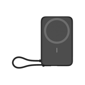 Chargeur sans fil avec lanière, batterie Li-Polymère 15W à charge rapide, entrée Type-C, prise universelle, protection contre la surcharge - Product Image 1