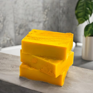 Logotipo personalizado limón cúrcuma y Ácido Kójico Barra de aceite de jabón al por mayor naranja y cúrcuma y miel kójica jabón facial pedido de lunes 100 - Product Image 6