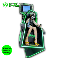 Vr Rotating 360 Simulateur de vol Expérience immersive palpitante 9D VR Arcade Machine de jeu de réalité virtuelle Parc à thème d'attractions