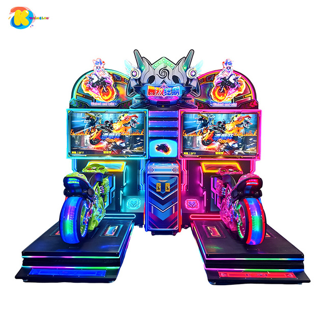 Motorcycle Virtual Reality Game Arcade Motorcycle Machine HD Screen Racing Simulator Amusement Game Equipment