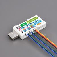 Papan Pengembangan RP2350-GEEK LCD Warna 1,14 Inci 65K Berbasis Mikrokontroler RP2350 Pengunduh Debugging USB dengan Casing Plastik