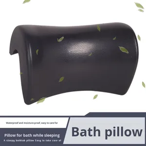 Oreiller de bain en Silicone imperméable antidérapant de luxe confortable <span class=keywords><strong>coussin</strong></span> de cou inclinable doux accessoires de <span class=keywords><strong>baignoire</strong></span> pour un usage domestique - Product Image 3