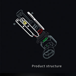 Fournisseur d'usine H4 LED antibrouillard 100W Canbus LED lampe frontale H1 H3 H7 H8 H11 9005 9006 880 881 PSX26 5202 P13 Auto Led Lampadina - Product Image 4