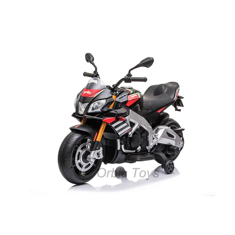 Aprilia Licensed Best Kids Gift For Children Kids Electric Battery Motor Cycle