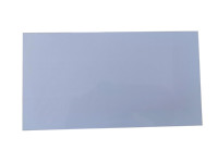 Plaque de Sublimation brillante en aluminium A4 blanc Logo personnalisé cadeaux promotionnels revêtus noir blanc or bleu argent
