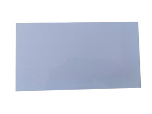 Foglio piatto lucido sublimazione vuoto alluminio A4 bianco Logo personalizzato regali promozionali rivestito nero bianco oro blu nastro - Product Image 4