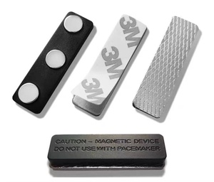 NdFeB Vật Liệu Từ Tính Siêu Mạnh Mẽ Từ Tên Huy Hiệu Chủ Tái Sử Dụng Tên Thẻ Từ Tùy Chỉnh Từ Nút Huy Hiệu - Product Image 1